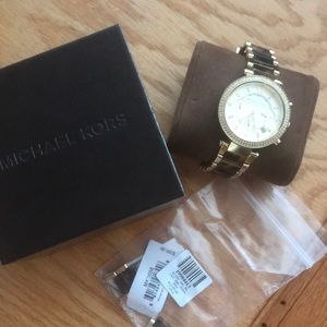 Michael Kors Gold Diamond Watch